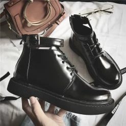 Unzzy Korean Style Flat Shoes KF30307 Shoes/Boots