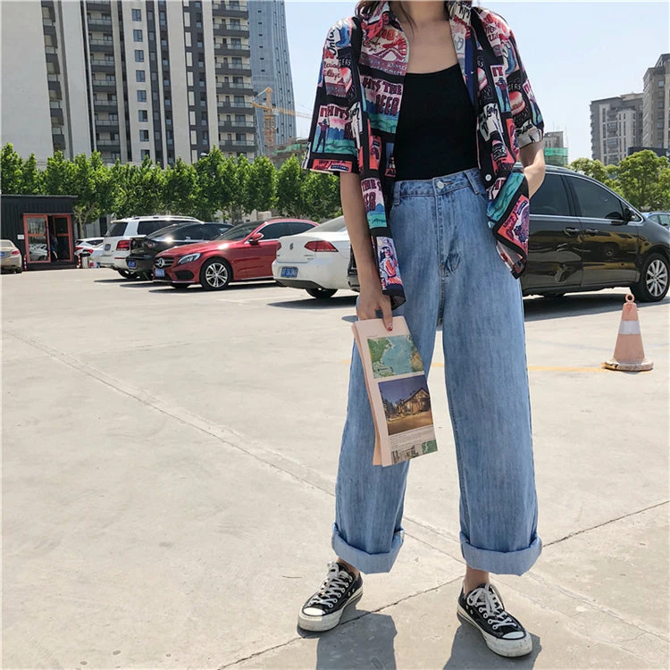 Unzzy HOT SALE Vintage American Single Breasted Shirt KF50118 5 Unzzy HOT SALE Vintage American Single Breasted Shirt KF50118