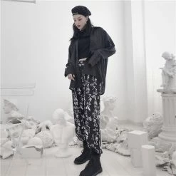 Unzzy HOT SALE Harajuku Printed Pants KF90195