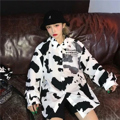 Unzzy Matching Milk Shirt KF80027 HOT SALE 7 Unzzy Matching Milk Shirt KF80027 HOT SALE