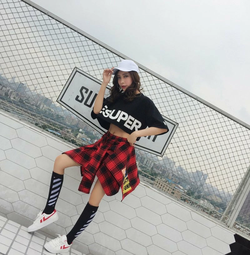 Unzzy HOT SALE Harajuku Irregular Skirt KF90361 7 Unzzy HOT SALE Harajuku Irregular Skirt KF90361