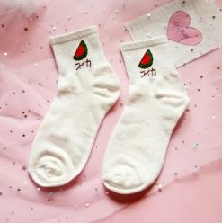 Unzzy Cute Fruit Socks (5 Pairs) KF2264