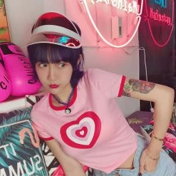 Unzzy Pink Love T-shirt KF90192