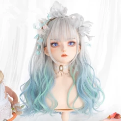 Unzzy HOT SALE Gradient Long Curly Wig KF81671