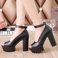 HOT SALE Kfashionstyle Heeled Platform Sandal KF30023