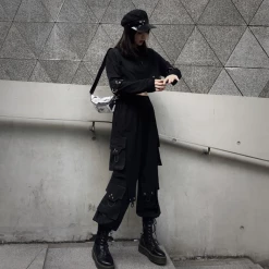 Unzzy HOT SALE Dark Overalls KF9265 6 Unzzy HOT SALE Dark Overalls KF9265