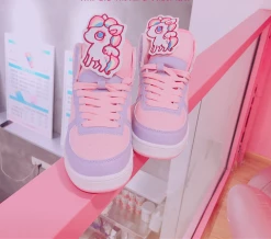 Unzzy Cute Macaron Pink Shoes KF81048 HOT SALE 26 Unzzy Cute Macaron Pink Shoes KF81048 HOT SALE