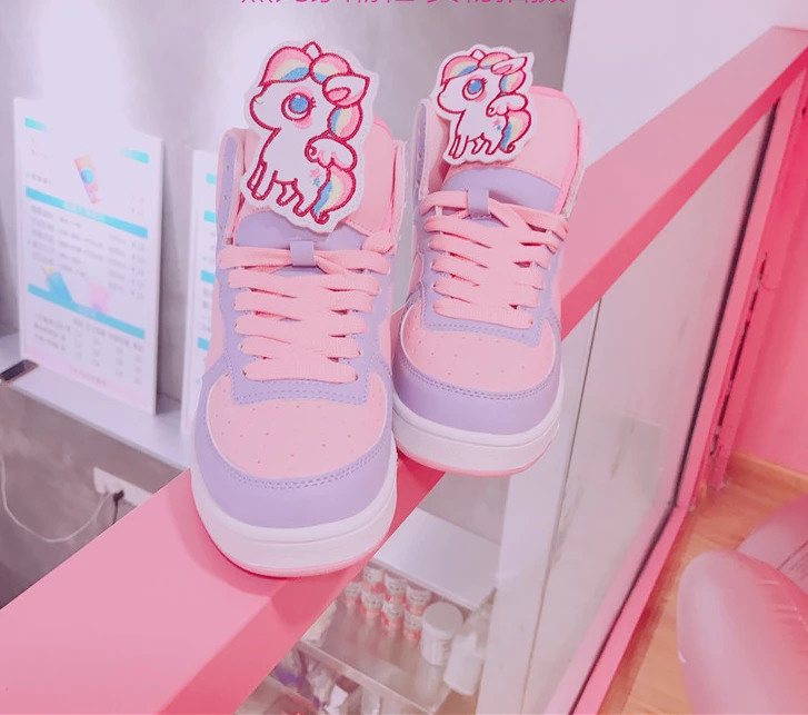 Unzzy Cute Macaron Pink Shoes KF81048 HOT SALE 13 Unzzy Cute Macaron Pink Shoes KF81048 HOT SALE