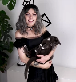 Unzzy Punk Dark Dress KF908025 HOT SALE