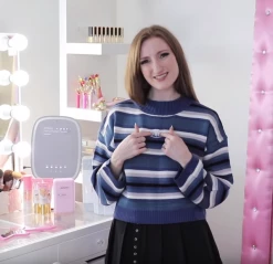 Unzzy Oversize Blue Striped Sweater KF50008