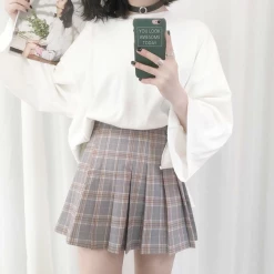 Kfashionstyles HOT SALE Plaid Pleated Skirt KF40072 14 Kfashionstyles HOT SALE Plaid Pleated Skirt KF40072