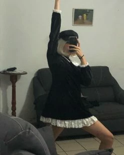 Unzzy Lace Black Dress KF81628 HOT SALE 21 Unzzy Lace Black Dress KF81628 HOT SALE