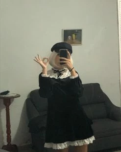 Unzzy Lace Black Dress KF81628 HOT SALE 22 Unzzy Lace Black Dress KF81628 HOT SALE