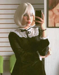 Unzzy Fashion Daily Light Gold Short Wig KF81570