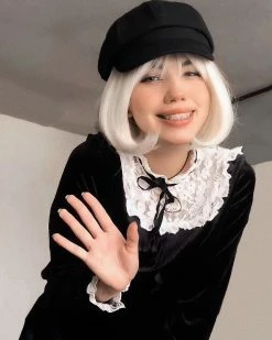 Unzzy Fashion Daily Light Gold Short Wig KF81570