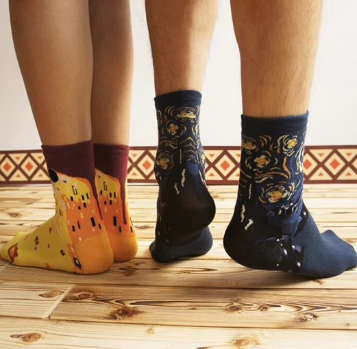 Kfashionstyle HOT SALE Art Design Socks KF2078 2 Kfashionstyle HOT SALE Art Design Socks KF2078