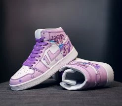 Unzzy Ulzzang Purple Sneakers KF82629