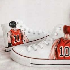 Unzzy HOT SALE Slam Dunk Handmade Painting Shoes KF7012
