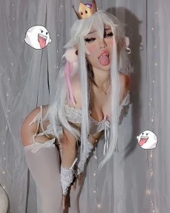 Unzzy HOT SALE Cosplay White Long Wig KF91824