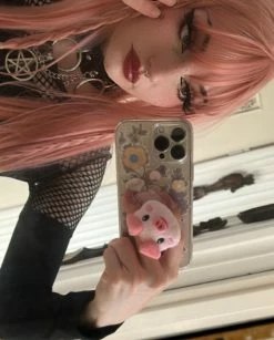 Unzzy PINK LONG STRAIGHT WIG KF31205 HOT SALE