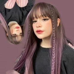 Unzzy Purple Gradient Wig KF81446