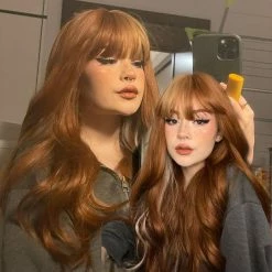 Unzzy HOT SALE LOLITA LONG CURLY WIG KF82271