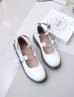 Kfashionstyle Heart Garter Belt Buckle Shoes KF30020 HOT SALE