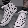 Unzzy Cow Canvas Shoes KF82216 HOT SALE
