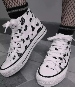 Unzzy Cow Canvas Shoes KF82216 HOT SALE