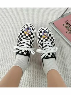 Unzzy ULZZANG Hand-painted Canvas Shoes KF82633