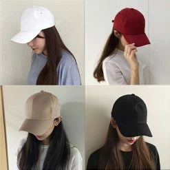 Kfashionstyle Summer Solid Sunscreen Baseball Cap KF2057 HOT SALE