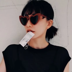 Kfashionstyle Free Shipping Heart Cat Eyes Sunglasses KF2058 HOT SALE 11 Kfashionstyle Free Shipping Heart Cat Eyes Sunglasses KF2058 HOT SALE