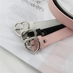 Kfashionstyle Heart Lady Belt Thin Girl Heart Belt KF2056 HOT SALE