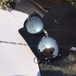 Kfashionstyle New Arrival Personality Retro Simple Big Box Square Face Round Face Sunglasses KF2089