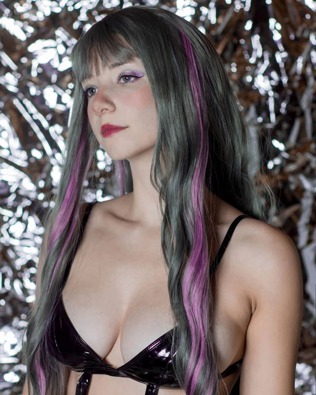 Unzzy HOT SALE Cute Big Wave Long Roll Wig KF40378 1 Unzzy HOT SALE Cute Big Wave Long Roll Wig KF40378