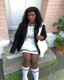 Unzzy HOT SALE High Waist Skirt KF30367