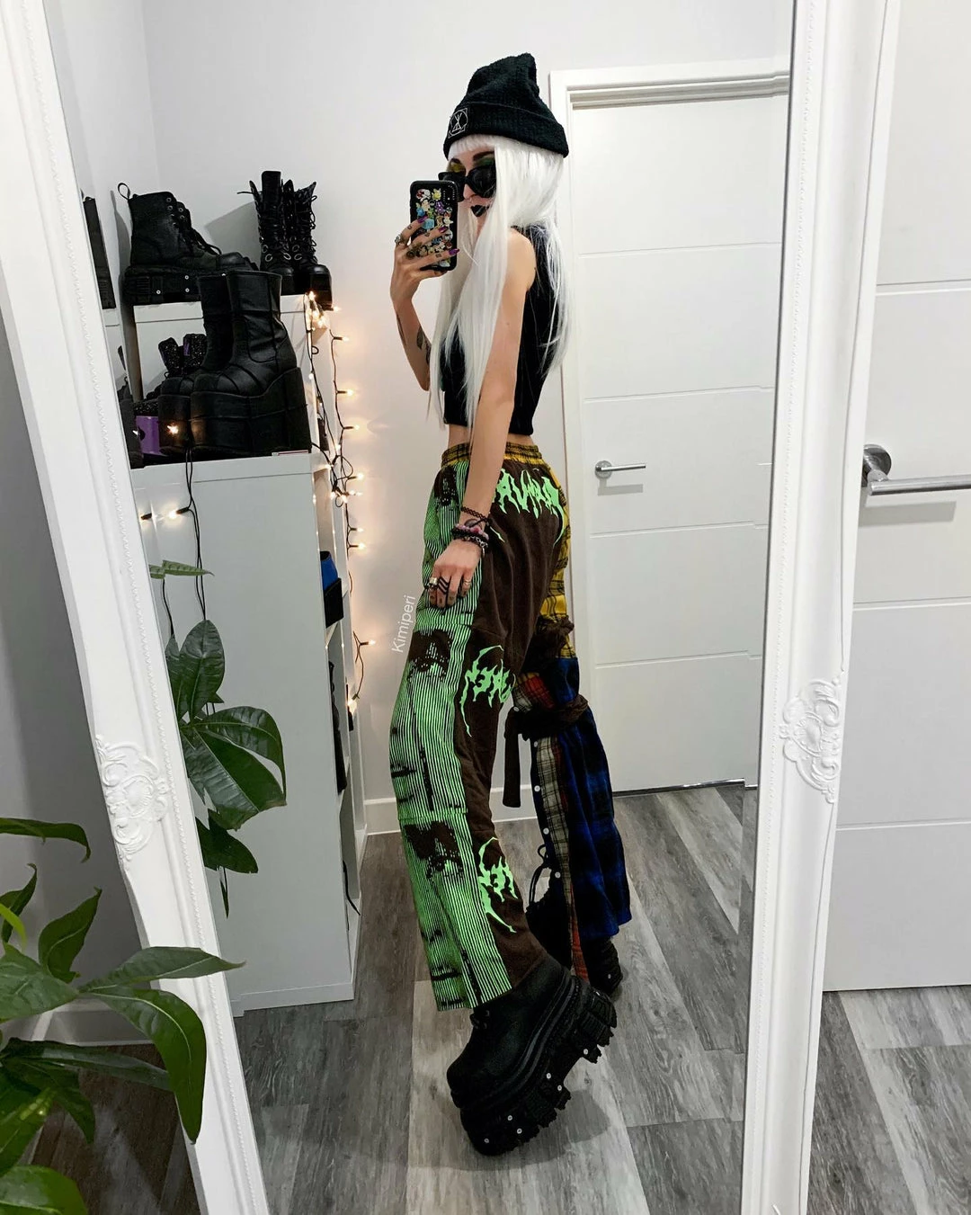 Unzzy HOT SALE Casual Plaid Pants KF81656 14 Unzzy HOT SALE Casual Plaid Pants KF81656