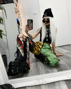 Unzzy HOT SALE Casual Plaid Pants KF81656