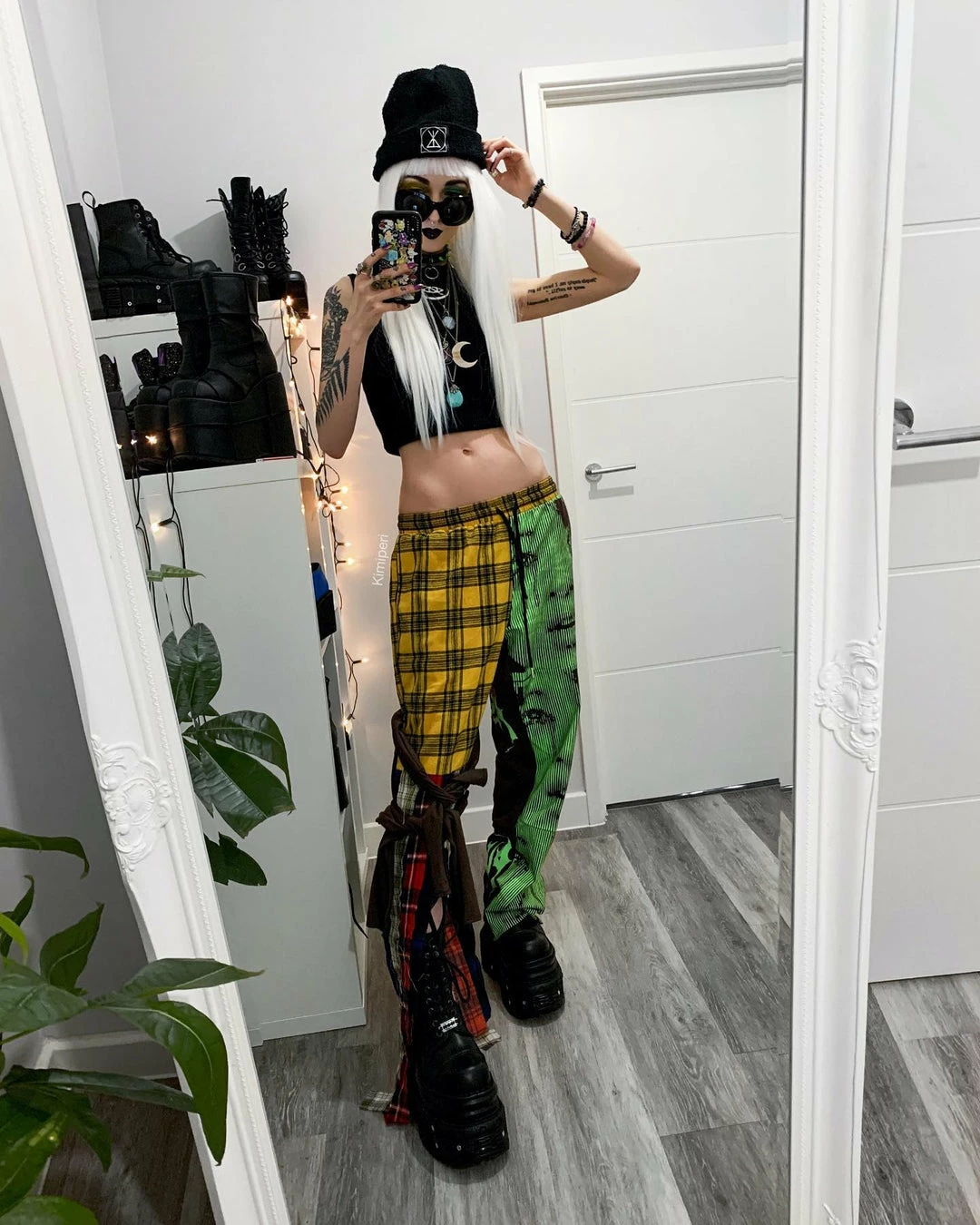 Unzzy HOT SALE Casual Plaid Pants KF81656 12 Unzzy HOT SALE Casual Plaid Pants KF81656