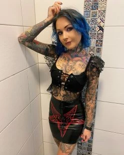 Unzzy Dark Lace Top KF81247