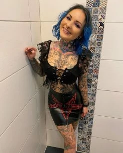 Unzzy Dark Lace Top KF81247