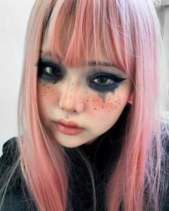 Unzzy HOT SALE Pink Long Straight Wig KF20152