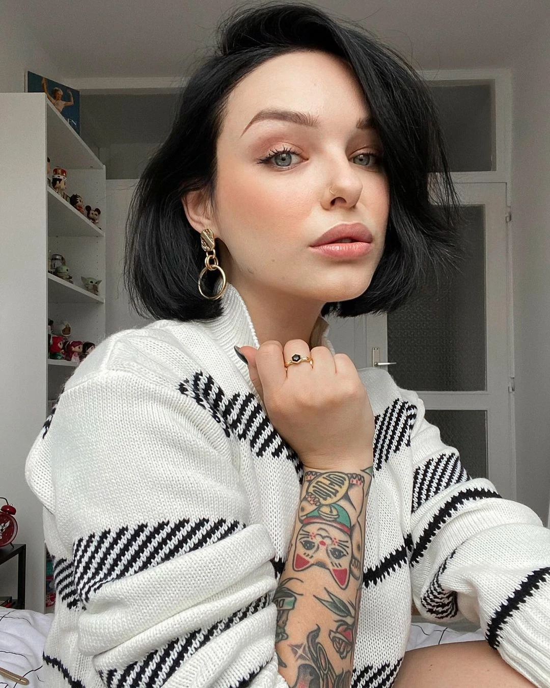 Unzzy Striped Pullover Sweater KF50032 HOT SALE 3 Unzzy Striped Pullover Sweater KF50032 HOT SALE