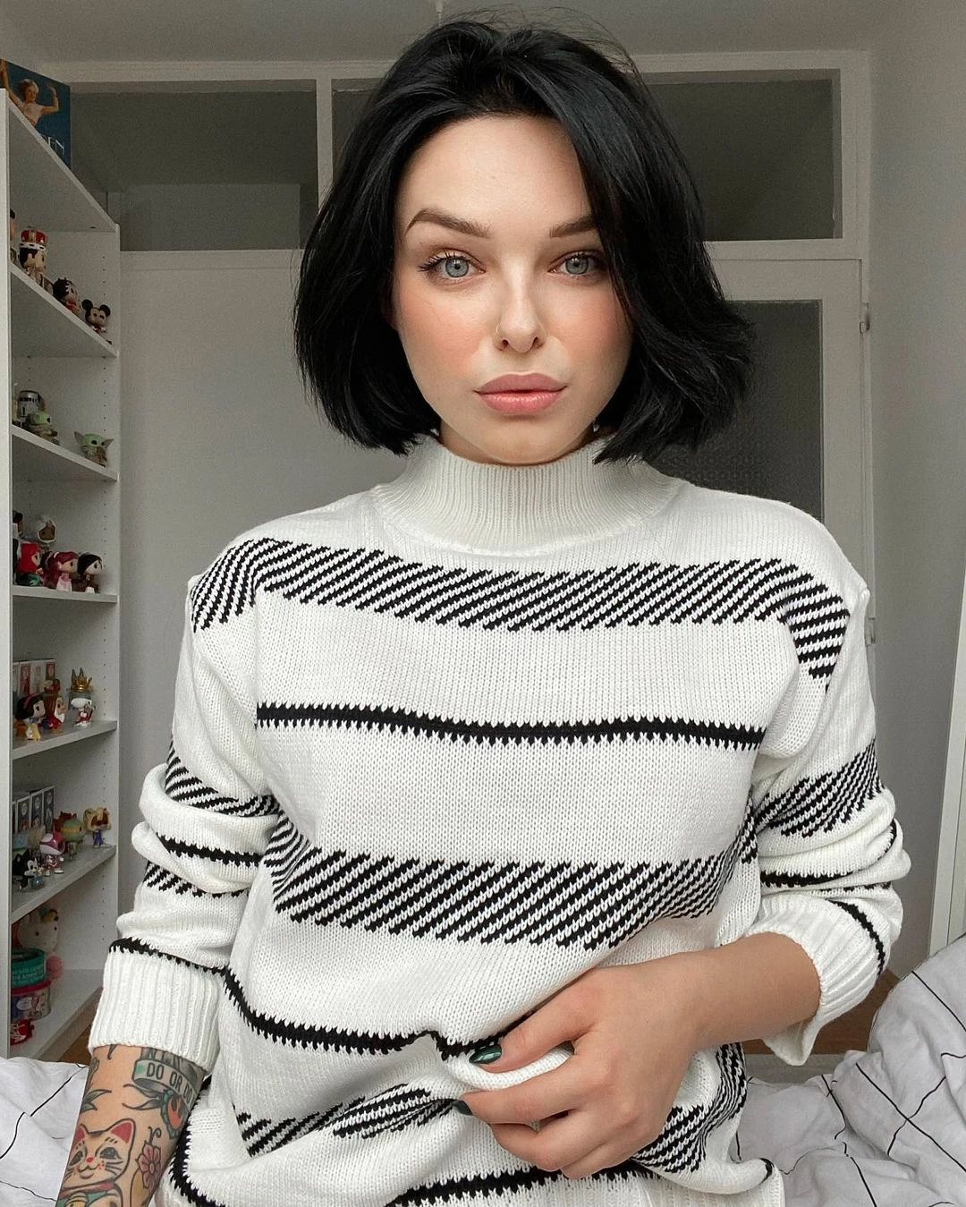 Unzzy Striped Pullover Sweater KF50032 HOT SALE 9 Unzzy Striped Pullover Sweater KF50032 HOT SALE