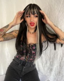 Unzzy HOT SALE Harajuku Straight Wig KF81925