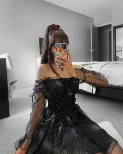 Unzzy Dark Galaxy Dress KF9151 HOT SALE