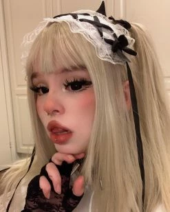 Unzzy HOT SALE GOLD STRAIGHT HAIR WIG KF5215