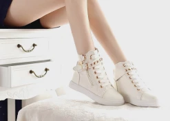 Kfashionstyle Studded Buckle Sneakers KF30009 HOT SALE