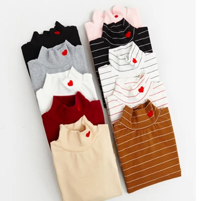 Kfashionstyle High Neck Heart Long Sleeve Shirt KF30097 HOT SALE 6 Kfashionstyle High Neck Heart Long Sleeve Shirt KF30097 HOT SALE