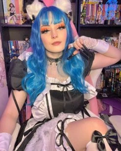 Unzzy HOT SALE Gradient Long Curly Wig KF81552